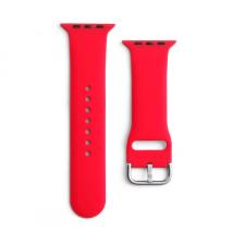Curea APS Silicone Watch Band compatibila cu Apple Watch 4/5/6/7/8/SE/Ultra 42/44/45/49mm Rosu
