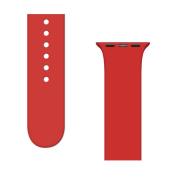 Curea APS Silicone Watch Band compatibila cu Apple Watch 4/5/6/7/8/SE/Ultra 42/44/45/49mm Red