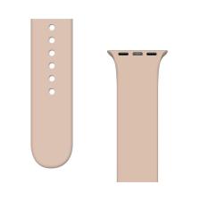 Curea APS Silicone Watch Band compatibila cu Apple Watch 4/5/6/7/8/SE/Ultra 42/44/45/49mm Sand