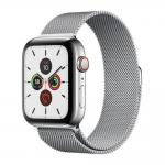 Curea otel inoxidabil Magnetic Strap compatibila cu Apple Watch 1/2/3/4/5/6/SE 42/44mm Silver 2 - lerato.ro