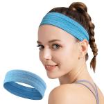 Bentita sport Elastic Fabric, Material flexibil, Albastru