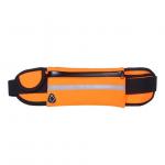 Borseta sport Ultimate Running Belt, Compartiment pentru sticle, Orificiu pentru casti, Portocaliu 2 - lerato.ro