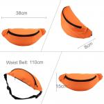 Borseta sport cu centura Ultimate Running Belt, Ajustabila, Portocaliu 4 - lerato.ro
