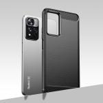 Carcasa Carbon Case compatibila cu Xiaomi Poco X4 NFC, Negru 6 - lerato.ro