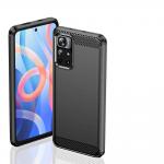 Carcasa Carbon Case compatibila cu Xiaomi Redmi Note 11, Negru 8 - lerato.ro