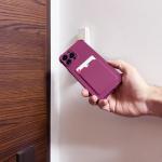 Carcasa Card Armor Case Pouch cu Walltet compatibila cu iPhone 13 Mini, Rosu 8 - lerato.ro