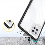 Carcasa Hybrid Armor Clear 3 in 1 compatibila cu Samsung Galaxy A42 5G, Negru 7 - lerato.ro