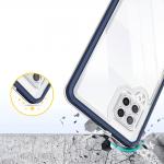 Carcasa Hybrid Armor Clear 3 in 1 compatibila cu Samsung Galaxy A42 5G, Albastru 7 - lerato.ro