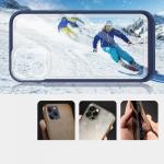 Carcasa Hybrid Armor Clear 3 in 1 compatibila cu iPhone 12, Albastru 4 - lerato.ro