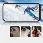 Carcasa Hybrid Armor Clear 3 in 1 compatibila cu iPhone 13 Pro Max, Negru 4 - lerato.ro