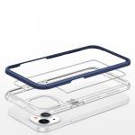 Carcasa Hybrid Armor Clear 3 in 1 compatibila cu iPhone 13 Mini, Albastru 6 - lerato.ro
