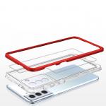 Carcasa Clear 3 in 1 compatibila cu Samsung Galaxy S23 Plus Red 5 - lerato.ro