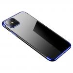 Carcasa Clear Color compatibila cu Samsung Galaxy S22 Plus, Albastru 2 - lerato.ro