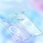 Carcasa Clear Corner MagSafe compatibila cu iPhone 16 Pro Transparent 6 - lerato.ro