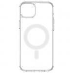 Carcasa Clear Magnetic MagSafe compatibila cu iPhone 14 Plus, Transparenta