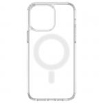 Carcasa Clear Magnetic MagSafe compatibila cu iPhone 14 Pro Max, Transparenta 7 - lerato.ro