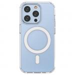 Carcasa Clear Magnetic MagSafe compatibila cu iPhone 14 Pro, Transparenta 2 - lerato.ro
