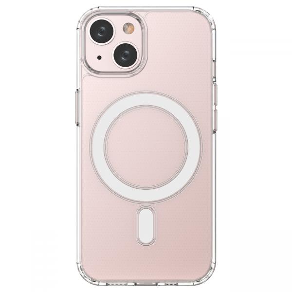 Carcasa Clear Magnetic MagSafe compatibila cu iPhone 14, Transparenta 1 - lerato.ro