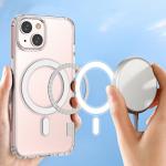 Carcasa Clear Magnetic MagSafe compatibila cu iPhone 14, Transparenta 4 - lerato.ro