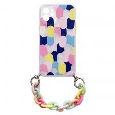 Carcasa Color Chain Case V1 compatibila cu Samsung Galaxy S21 Ultra, Multicolor