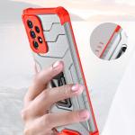 Carcasa Crystal Ring Case Kickstand Tough Rugged compatibila cu Samsung Galaxy A72 4G, Negru 10 - lerato.ro