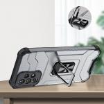 Carcasa Crystal Ring Case Kickstand Tough Rugged compatibila cu Samsung Galaxy A72 4G, Albastru 9 - lerato.ro