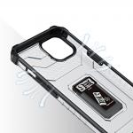 Carcasa Crystal Ring Tough Rugged cu Kickstand compatibila cu iPhone 13 Mini, Negru 7 - lerato.ro