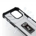 Carcasa Crystal Ring compatibila cu iPhone 13 Pro, Functie magnetica, Black 5 - lerato.ro