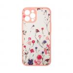 Carcasa Design Case compatibila cu iPhone 13 Pro Floral Pink 2 - lerato.ro