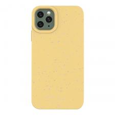 Carcasa Eco Silicone Cover Case compatibila cu iPhone 11 Pro, Galben