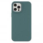 Carcasa Eco Silicone Cover Case compatibila cu iPhone 12 Pro Max, Verde 2 - lerato.ro