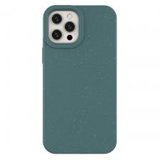 Carcasa Eco Silicone Cover Case compatibila cu iPhone 12 Pro Max, Verde