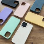 Carcasa Eco Silicone Cover Case compatibila cu iPhone 12 Pro Max, Galben 8 - lerato.ro
