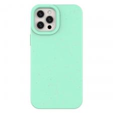 Carcasa Eco Silicone Cover Case compatibila cu iPhone 12 Pro, Mint