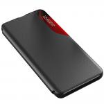 Carcasa Eco Leather View Case compatibila cu Samsung Galaxy S22 Plus, Negru 4 - lerato.ro