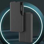 Husa Eco Leather View compatibila cu Samsung Galaxy S24 FE Black 3 - lerato.ro