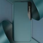 Husa Eco Leather View compatibila cu Xiaomi Redmi Note 10/10S Green