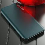 Husa Eco Leather View compatibila cu Xiaomi Redmi Note 10/10S Green