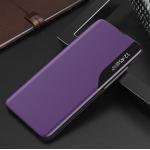 Husa Eco Leather View compatibila cu Xiaomi Redmi Note 10 Pro Purple