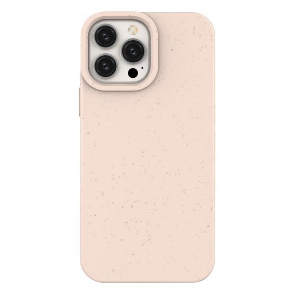 Carcasa biodegradabila Eco Shell compatibila cu iPhone 13 Pro Pink 1 - lerato.ro