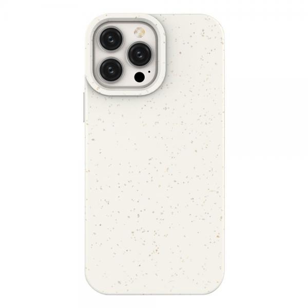 Carcasa biodegradabila Eco Shell compatibila cu iPhone 13 White 1 - lerato.ro