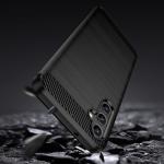 Carcasa Flexible Carbon compatibila cu Samsung Galaxy A14 5G Black