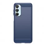 Carcasa Flexible Carbon compatibila cu Samsung Galaxy A16 4G / A16 5G Blue 2 - lerato.ro