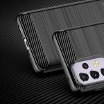 Carcasa Flexible Carbon compatibila cu Samsung Galaxy A33 5G Black 3 - lerato.ro