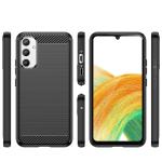 Carcasa Flexible Carbon compatibila cu Samsung Galaxy A34 5G Black 7 - lerato.ro