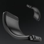 Carcasa Flexible Carbon compatibila cu Samsung Galaxy A54 5G Black 3 - lerato.ro