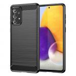 Carcasa Flexible Carbon compatibila cu Samsung Galaxy A73 5G Black 2 - lerato.ro