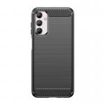 Carcasa Flexible Carbon compatibila cu Samsung Galaxy M14 Black 2 - lerato.ro