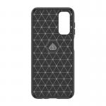 Carcasa Flexible Carbon compatibila cu Samsung Galaxy M14 Black 5 - lerato.ro