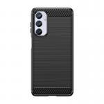 Carcasa Flexible Carbon compatibila cu Samsung Galaxy M54 Black 2 - lerato.ro